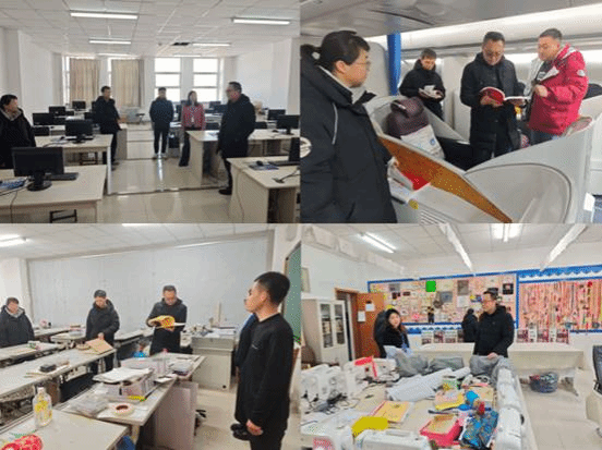 世界杯官网开展寒假前实习实训室安全专项检查